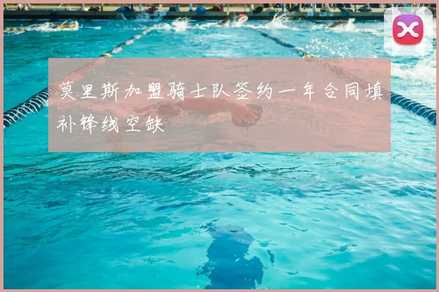 莫里斯加盟骑士队签约一年合同填补锋线空缺