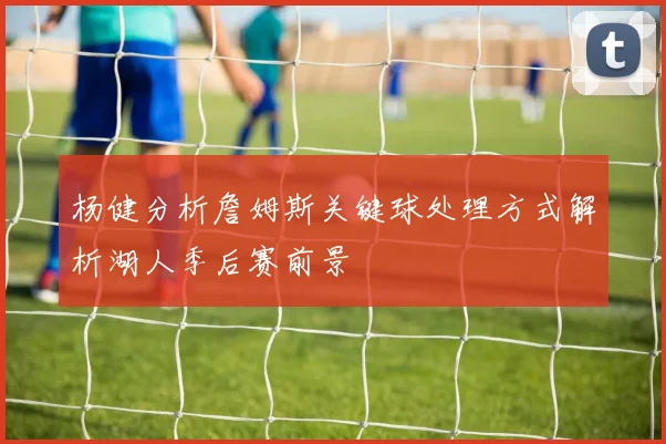 杨健分析詹姆斯关键球处理方式解析湖人季后赛前景